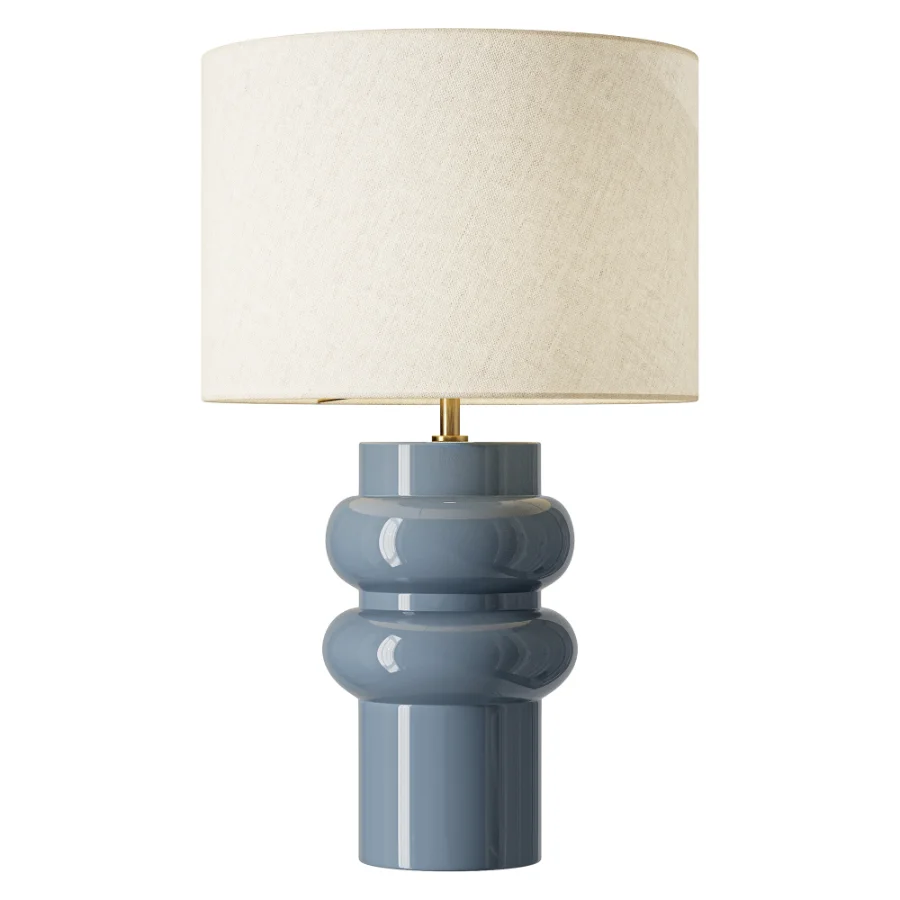 Large Ceramic Table Lamp Image 2
