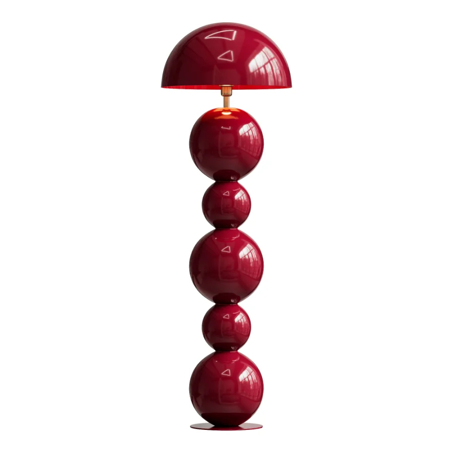 Bonbons Designer Floor Lamp Brown by Artefactoru Image 4