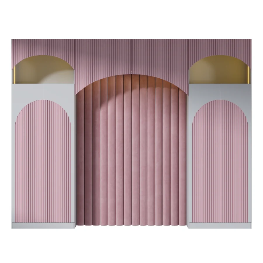 Clothes rack in a modern bedroom Image 3