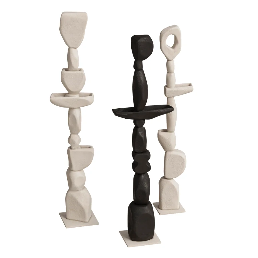 Abstract Floor Sculpture Image 2