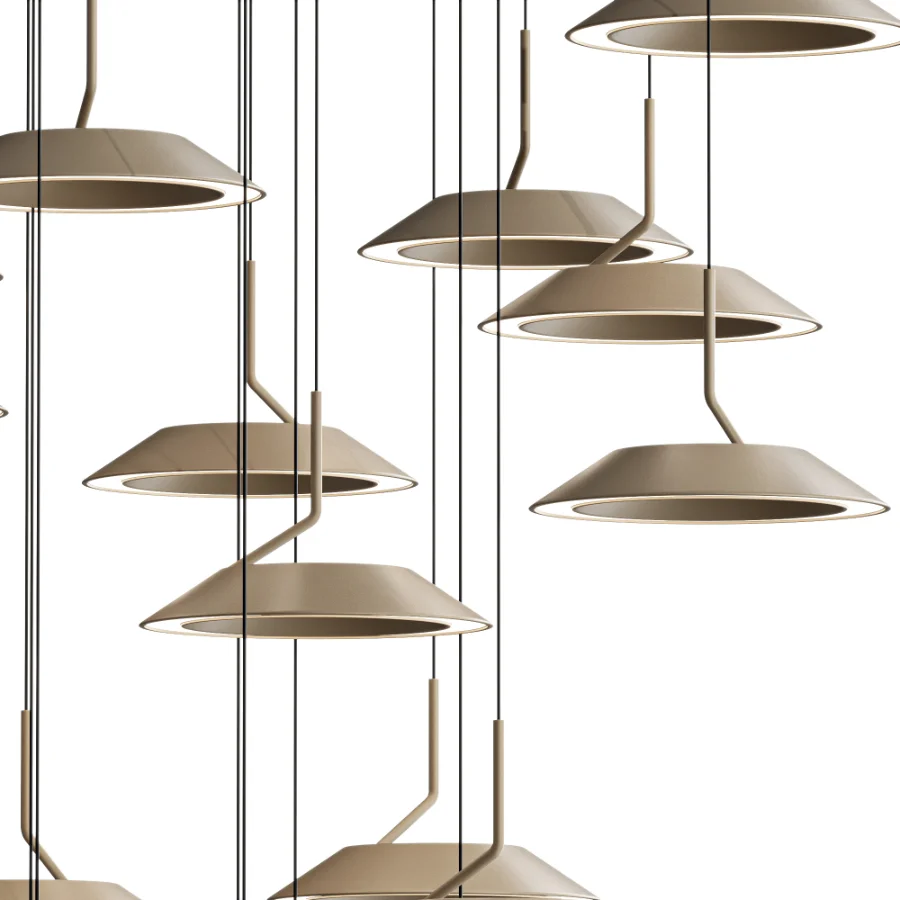 Royyo LED 19 Light Pendant Image 3