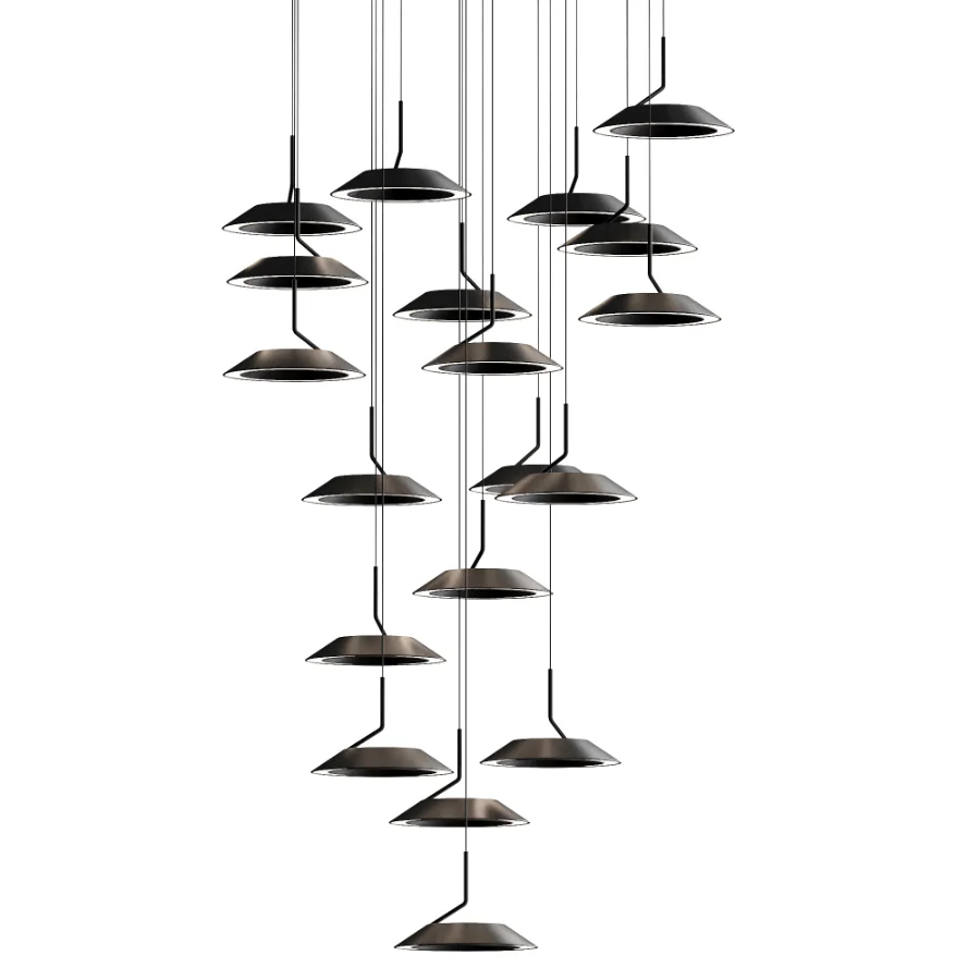 Royyo LED 19 Light Pendant Image 2