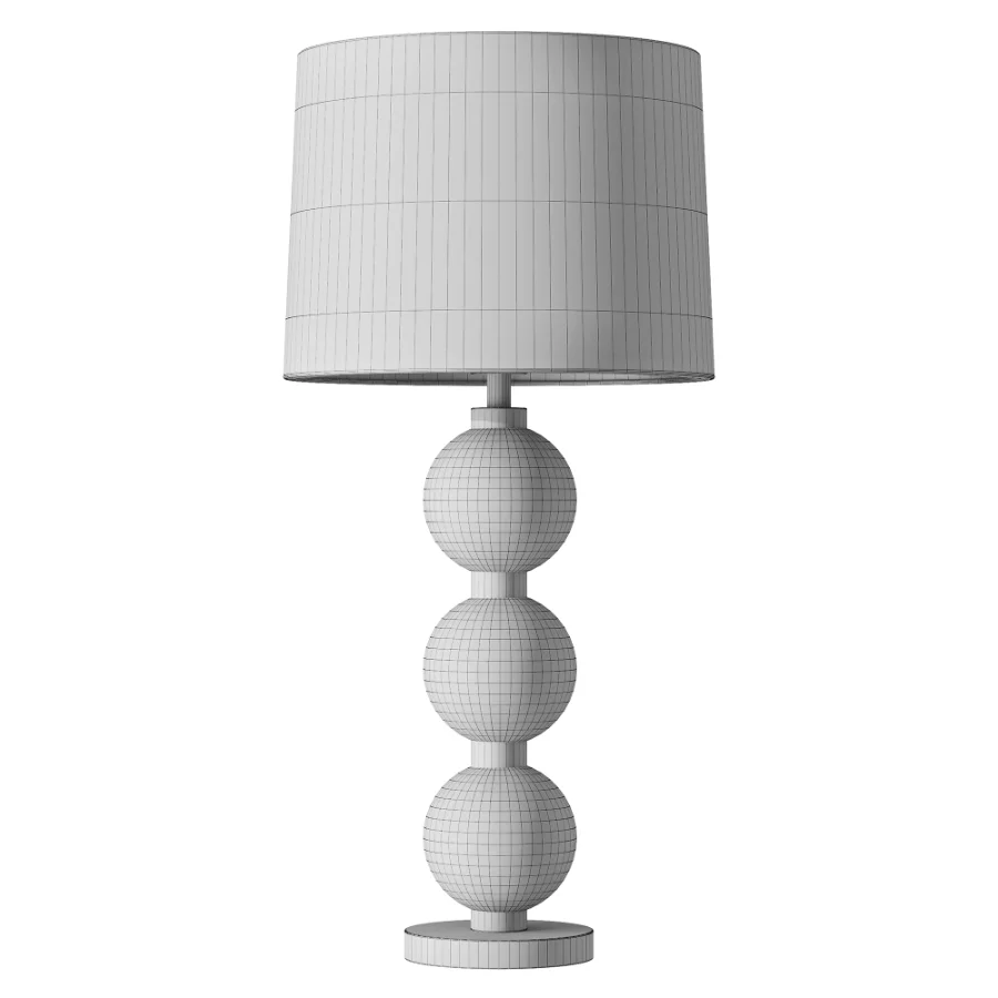 Brienda White Table Lamp Image 3