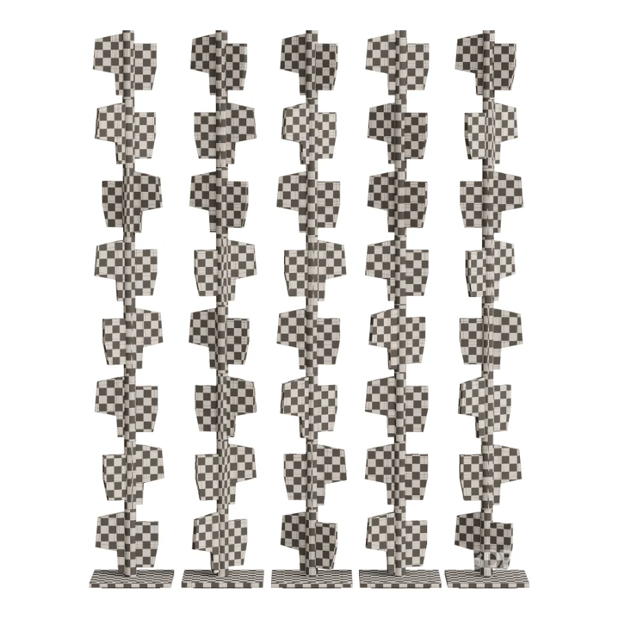 Ethnicraft Plaster Claustra Echo Screen by Trithouse Image 6