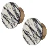 FareDecor Santi Calacatta Viola Marble Brass Wall Light - Thumbnail 1