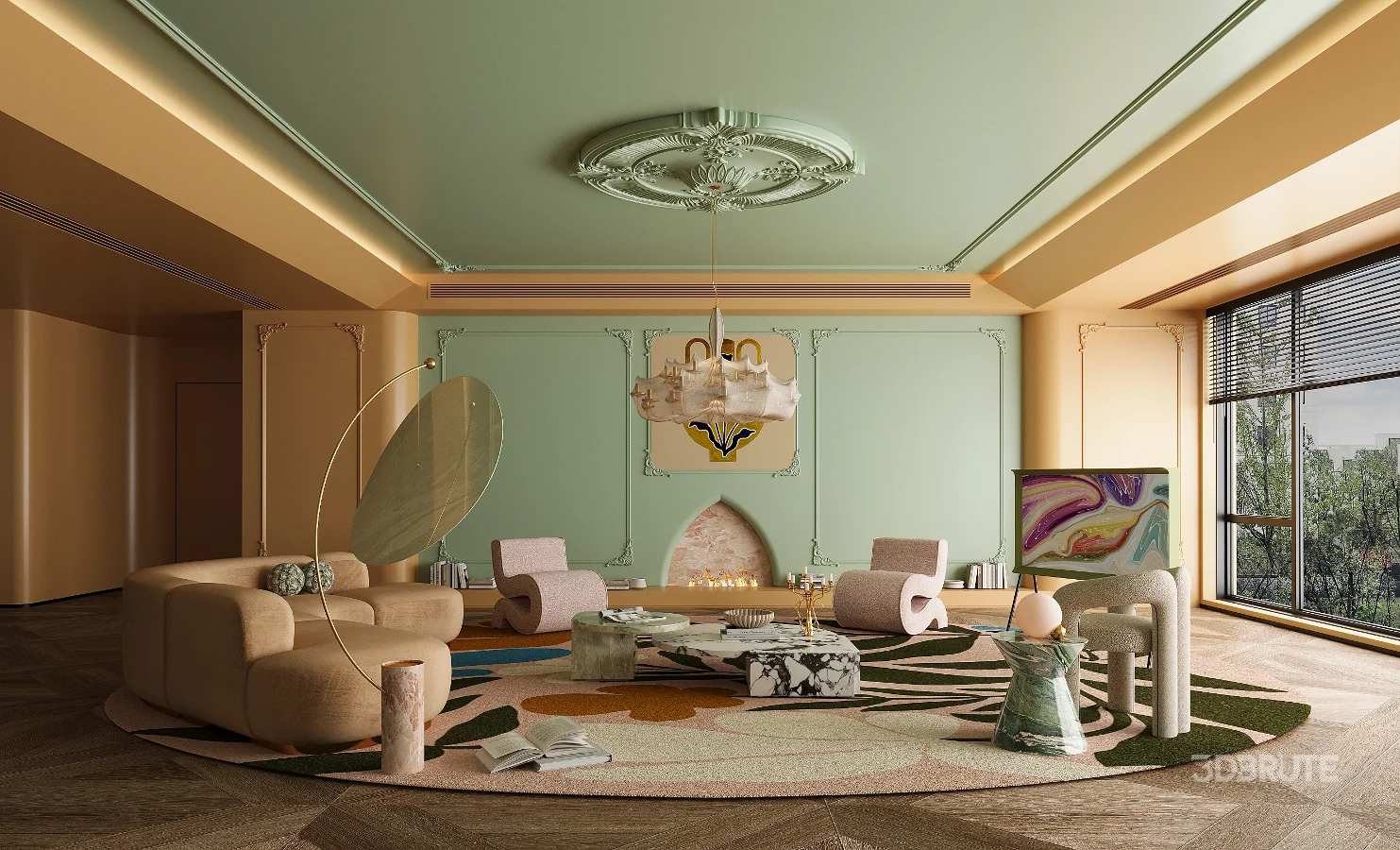 modern living room Image 1