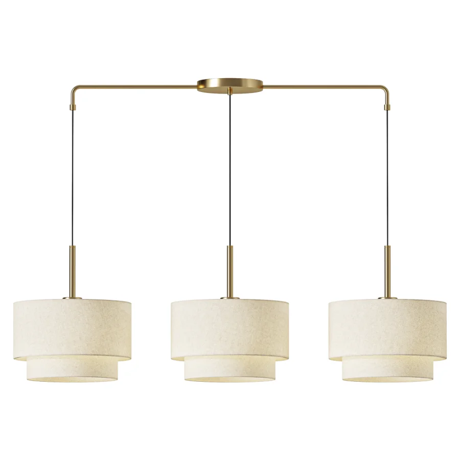 Livex Bellingham Gold Leaf Chandelier Image 2