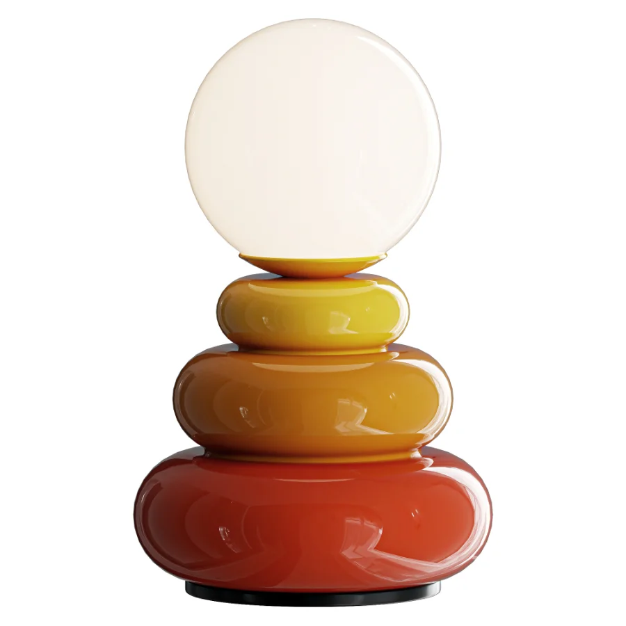 Triple Gourd Table Lamp Image 1