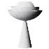 Lotus Table Lamp by Mason Editions - Thumbnail 3
