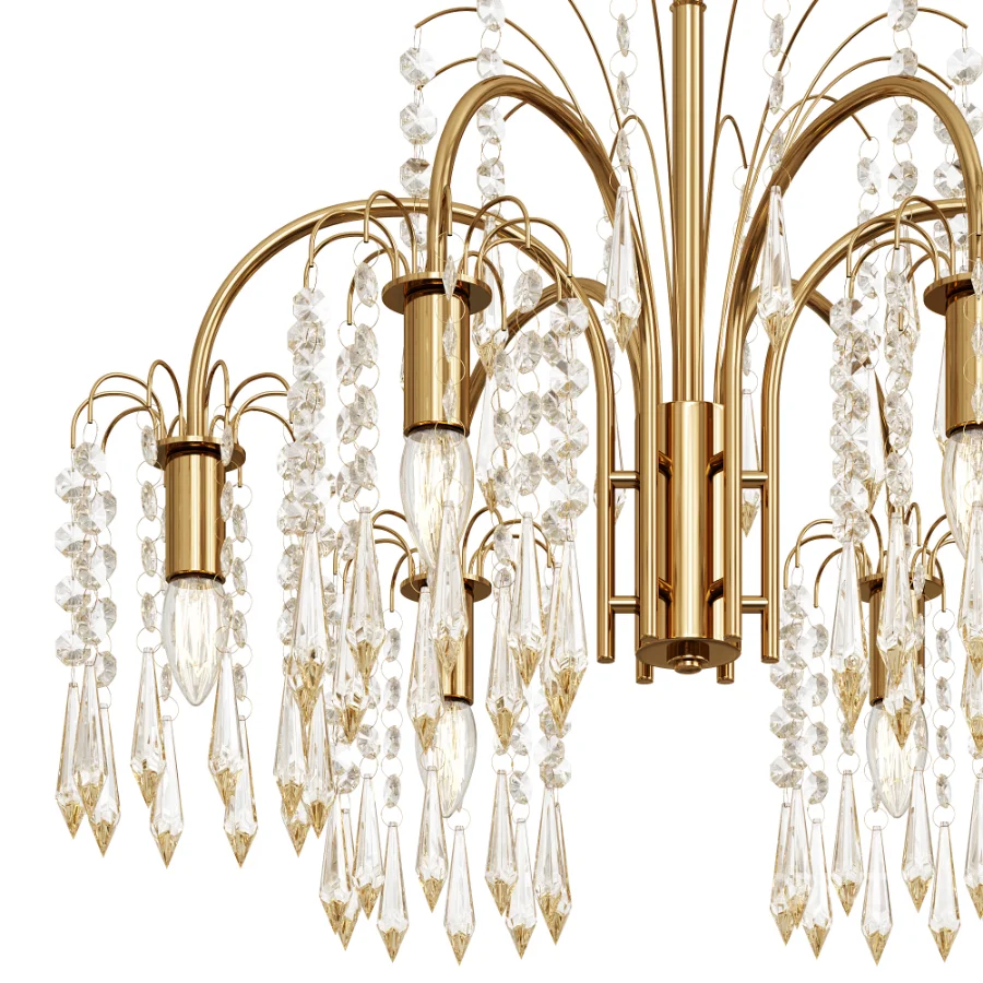 6 Hedas Isla Dawn Chandelier Image 6