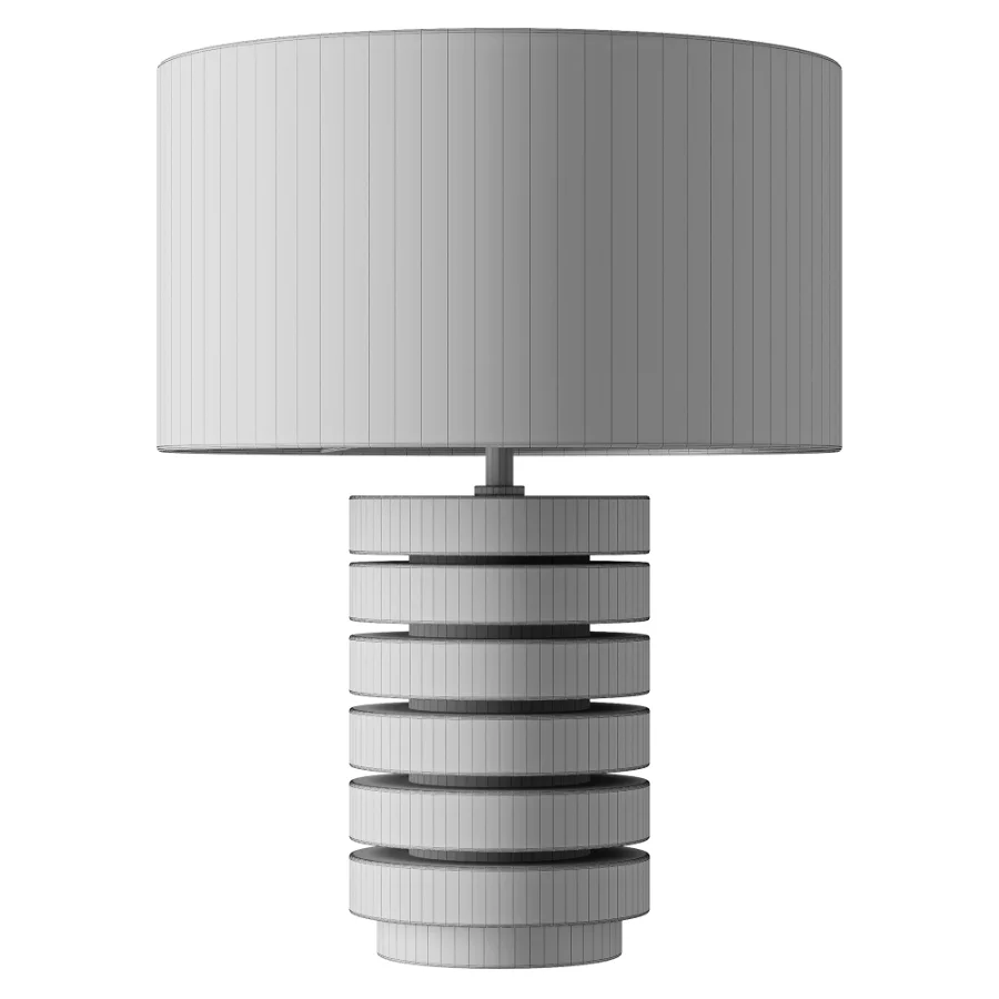 Visual Comfort Diski Alabaster Brass Table Lamp Image 3