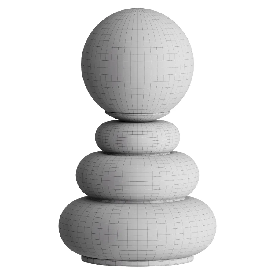 Triple Gourd Table Lamp Image 4