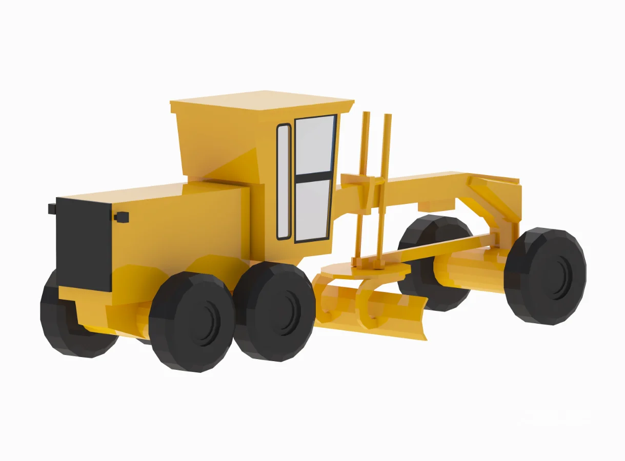 Grader Construction 240K Simplified Image 2