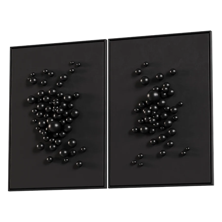 3D Bubble Wall Art Set Image 6