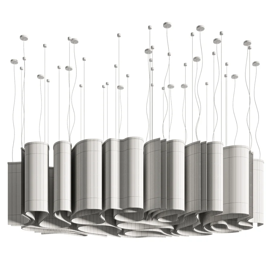Люстра Волнение Fabric Chandelier 2 Image 2