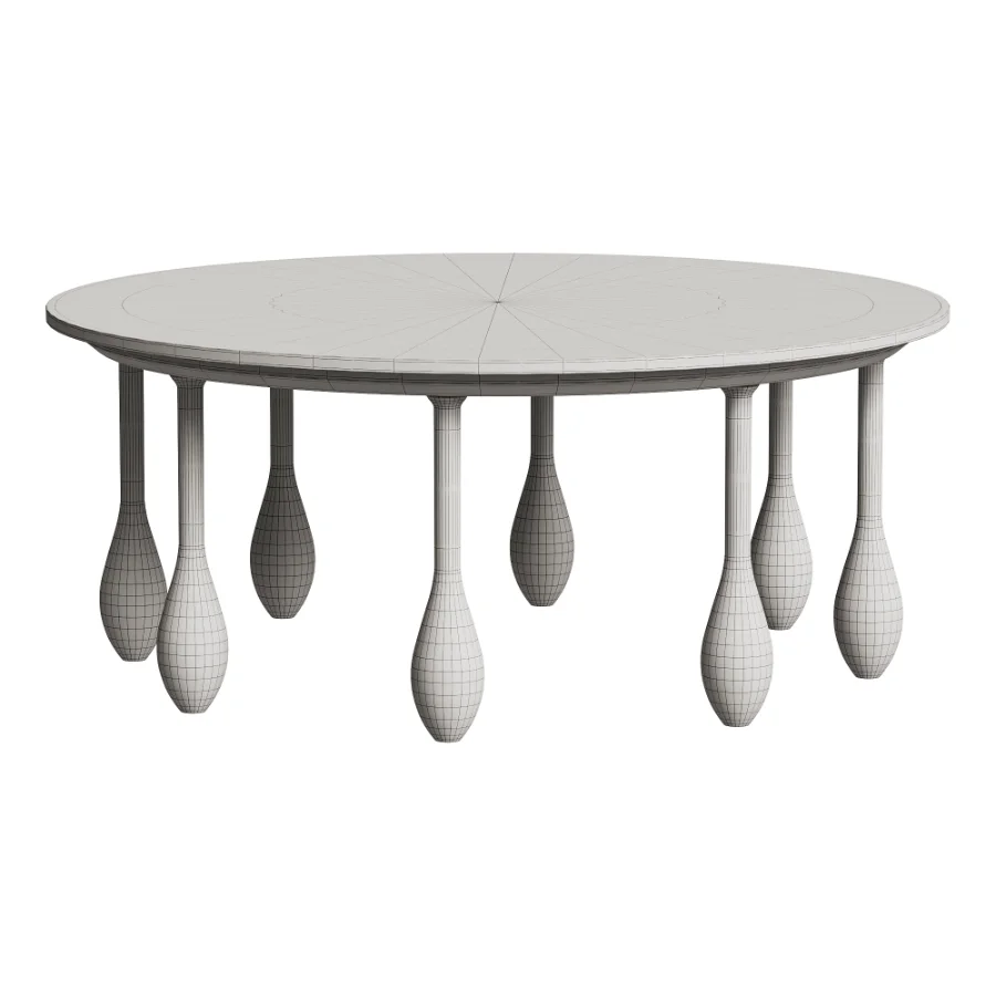 LALA Reimagined Round Marble Coffee Table by Anthrapologie Image 4