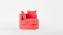 Balboa Upholstered Swivel Armchair - Thumbnail 8