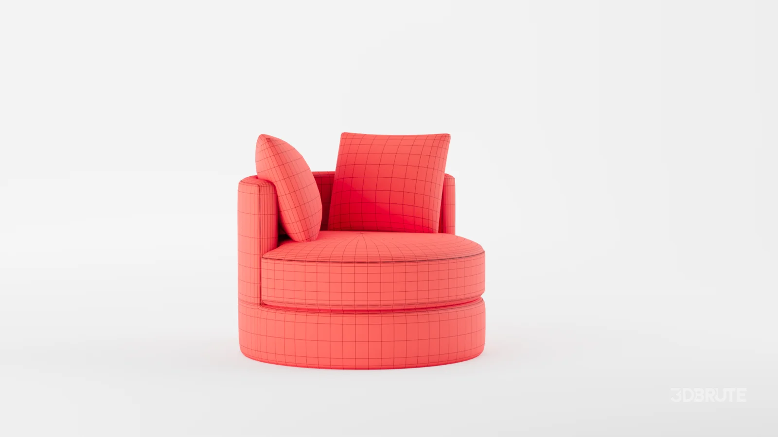 Balboa Upholstered Swivel Armchair Image 8