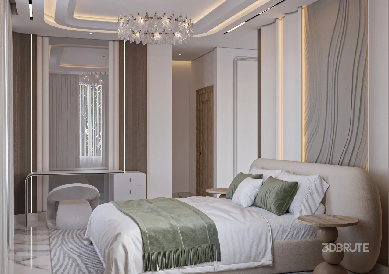 Master bed room & Girl bedroom Image 1