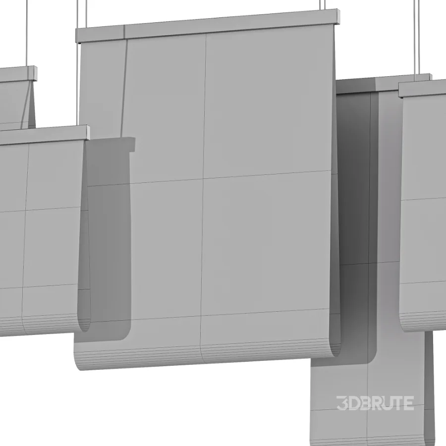 Scluda Curtain Fabric Pendant Light A Image 3