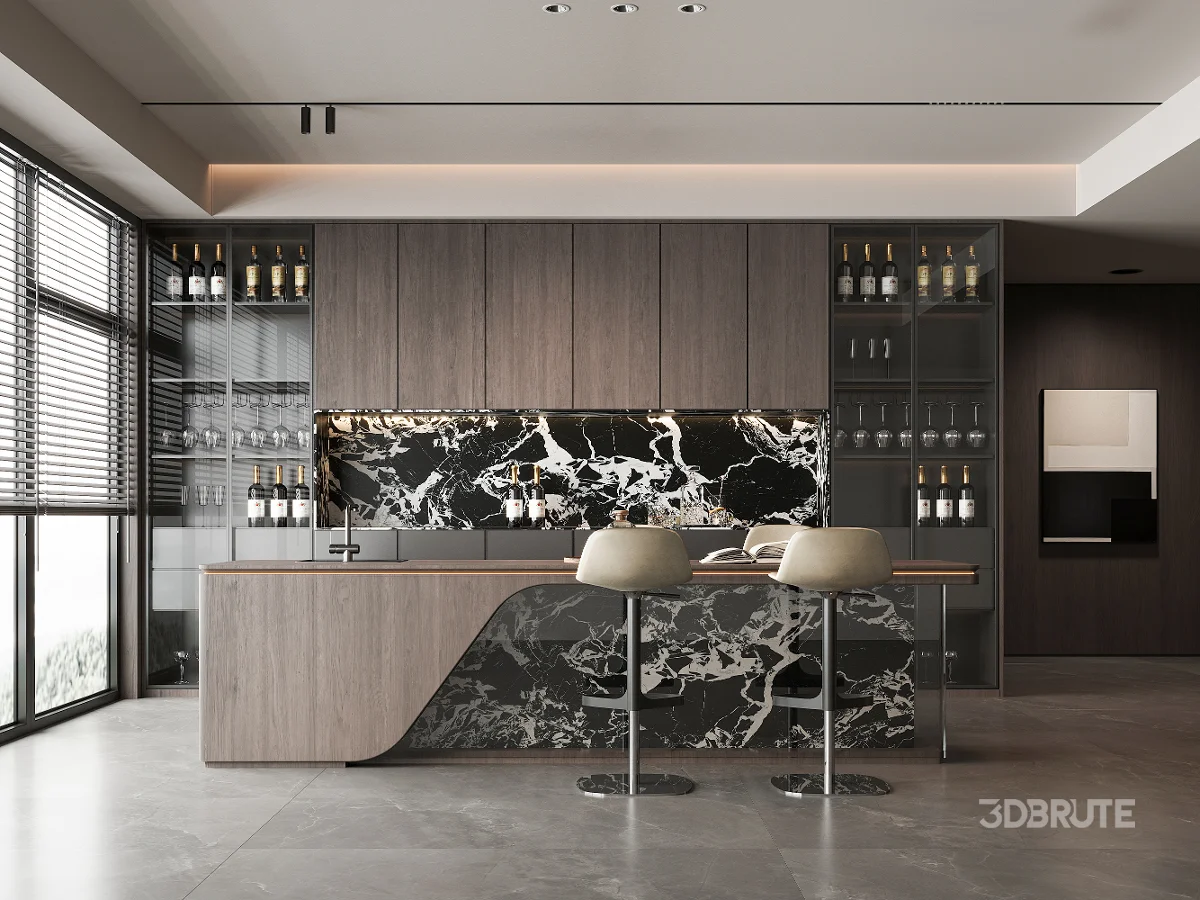 modern dining room Image 1