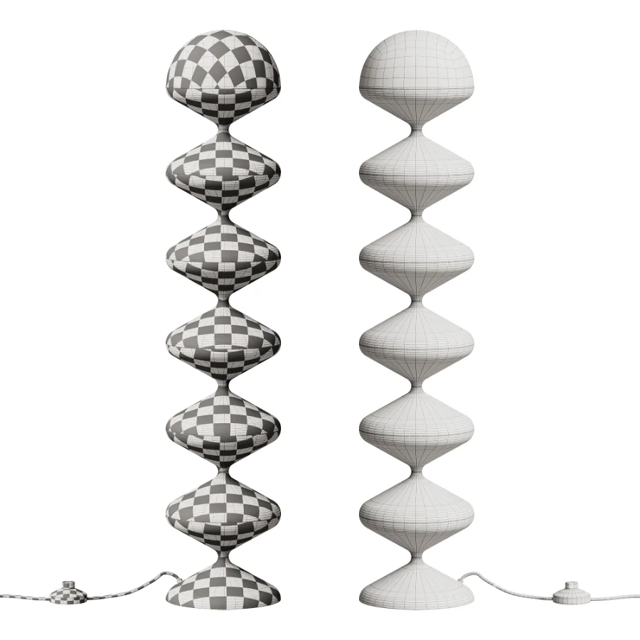 Twist Gourd Floor Lamp Image 5