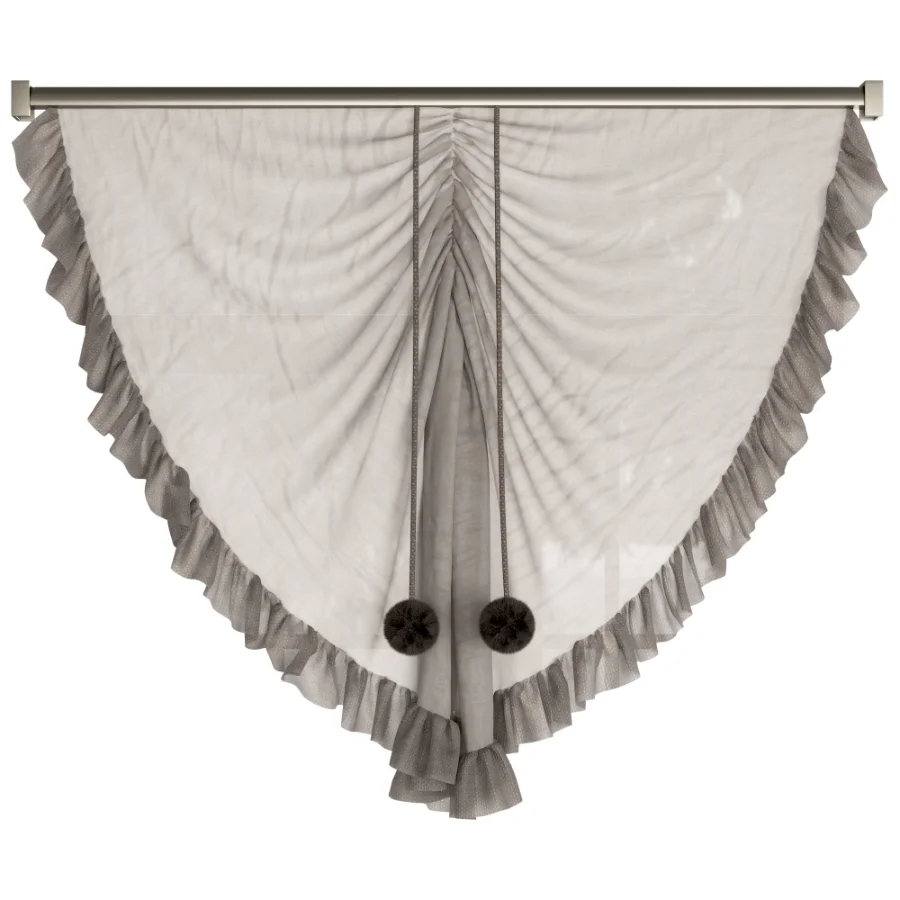 Roman Blind Curtain Image 1