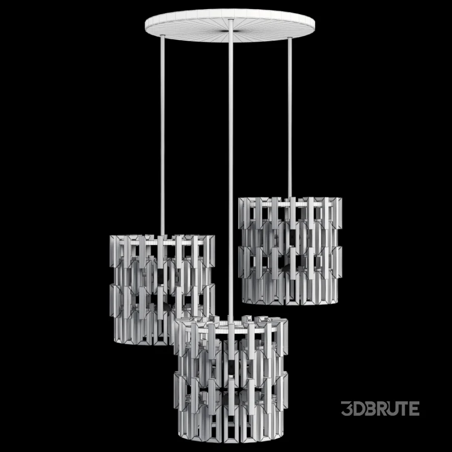 Crystal Chandelier Light 03 Image 7