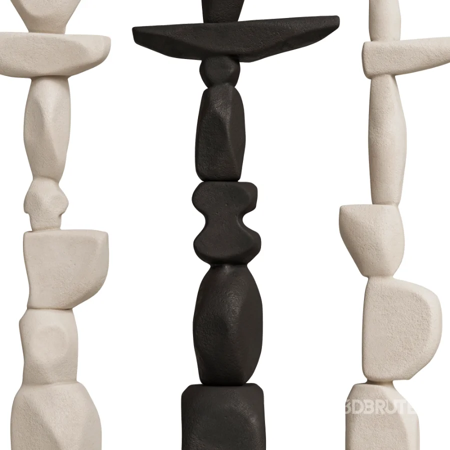 Abstract Floor Sculpture Image 3