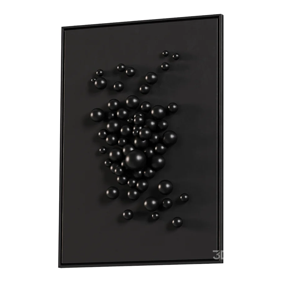 3D Bubble Wall Art Set Image 3