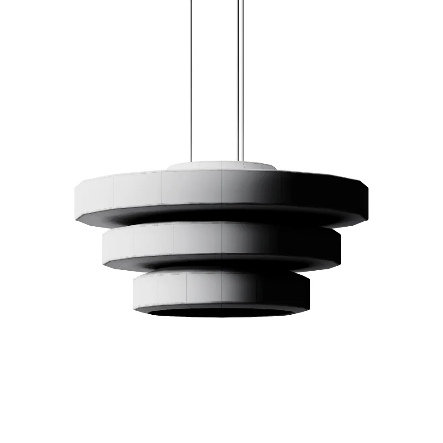 Glass pendant lamp Taonuanshu Image 3