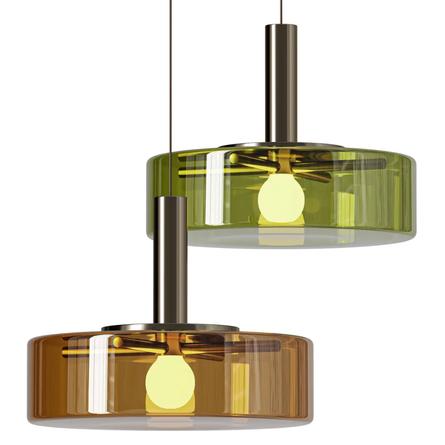 Lamptwist Dechem Studio Magion 6 Glass Pendant Lamp Image 1