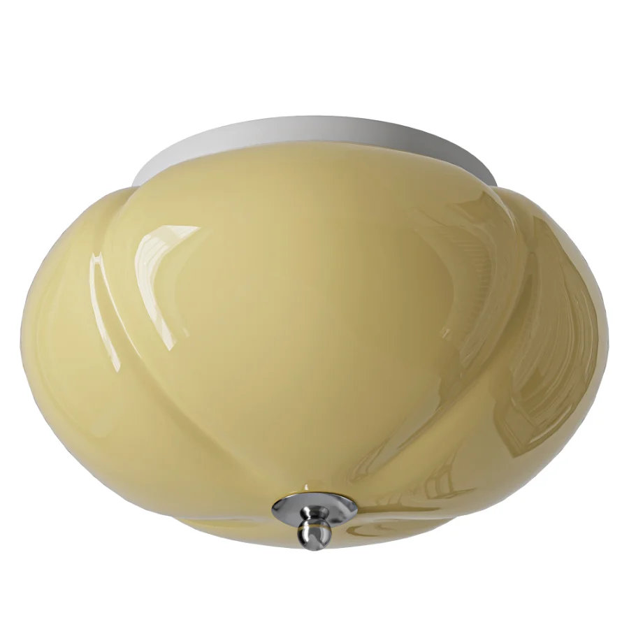 Retro LED Glass Tip Ceiling Light Image 4