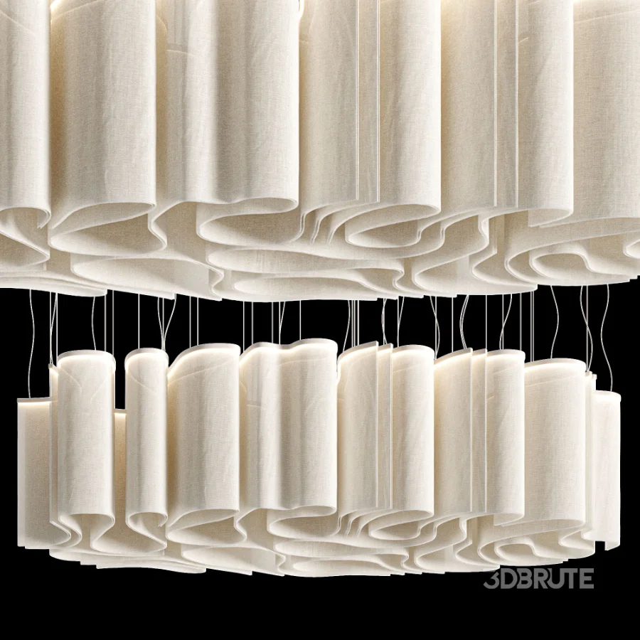 Люстра Волнение Fabric Chandelier 2 Image 4