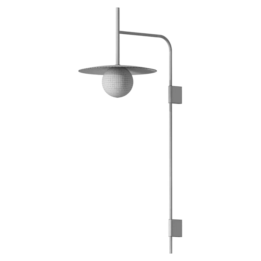 Gea Swing Arm Wall Lamp Image 4