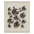 Chrome Bubble Wall Decor 08 - Thumbnail 1