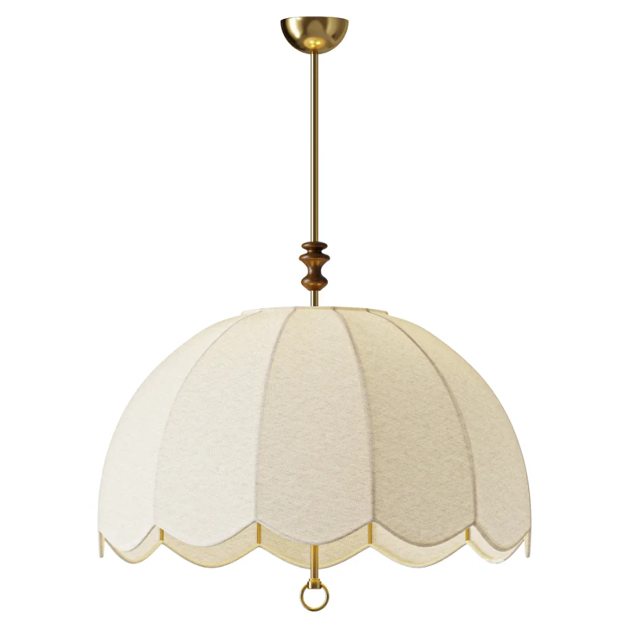Ivory Bloom Pendant Light Image 1