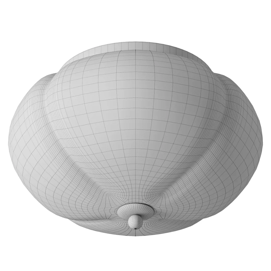 Retro LED Glass Tip Ceiling Light Image 5