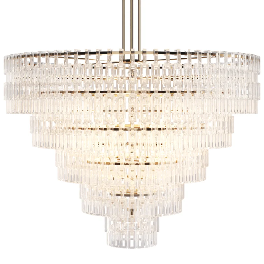 Crystal Chandelier Light 01 Image 1
