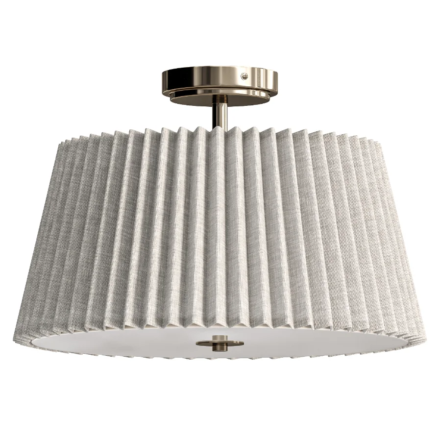 Semi Flush Mount Ceiling Light Image 2