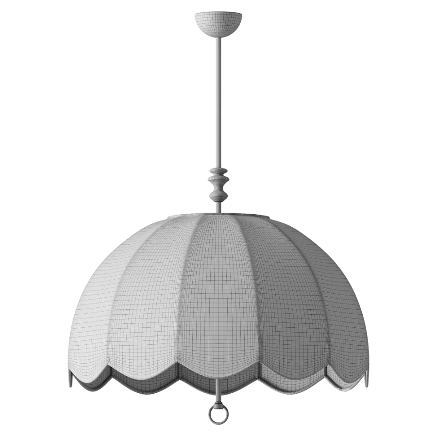 Ivory Bloom Pendant Light Image 3