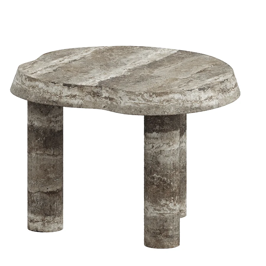 Travertine Nesting Coffee Table Set Image 7