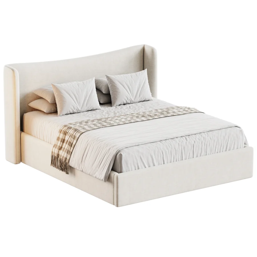 Kaufman Wood Plinth Shelter Bed Image 1