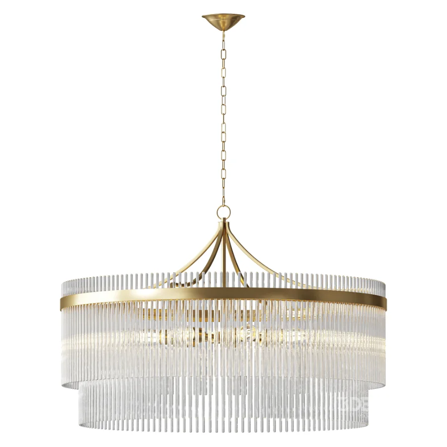 FareDecor Blaine 7 Light Glass Pendant Light Image 2