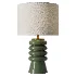 Rahya Green Glass Table Lamp - Thumbnail 1