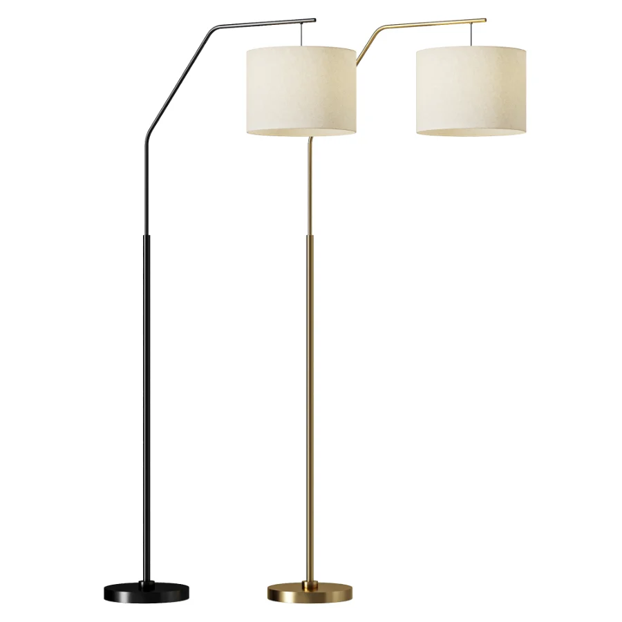 Astrid Hanging Floor Lamp Black Image 2