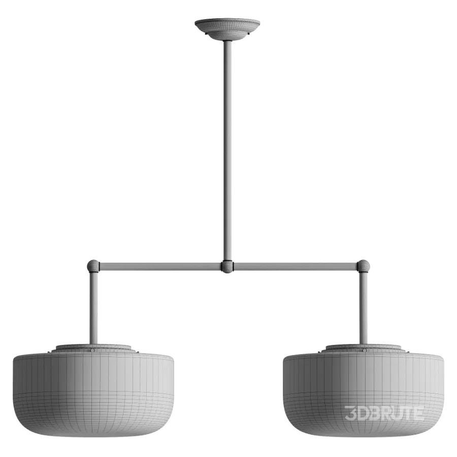 Erin & Ben Gardiner Schoolhouse Linear Chandelier Image 3