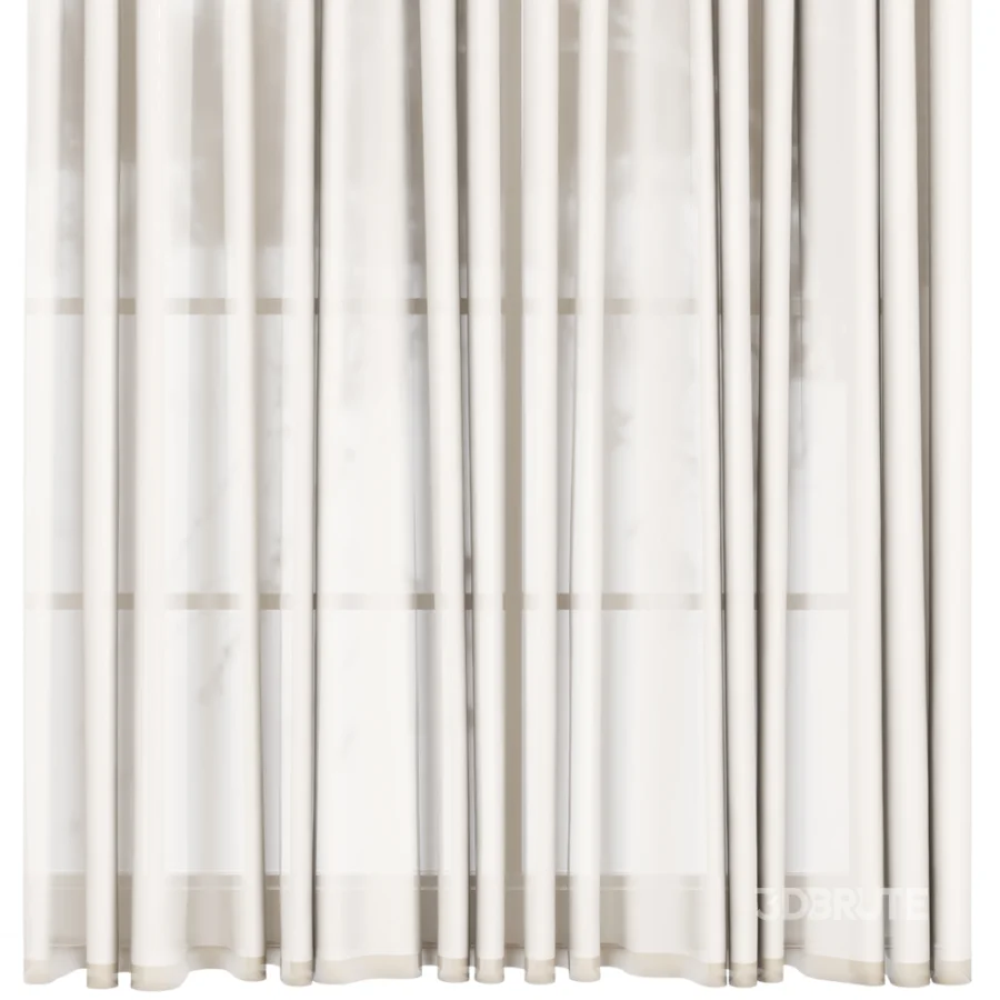 Silk and Cotton Curtai Set 119 Image 4