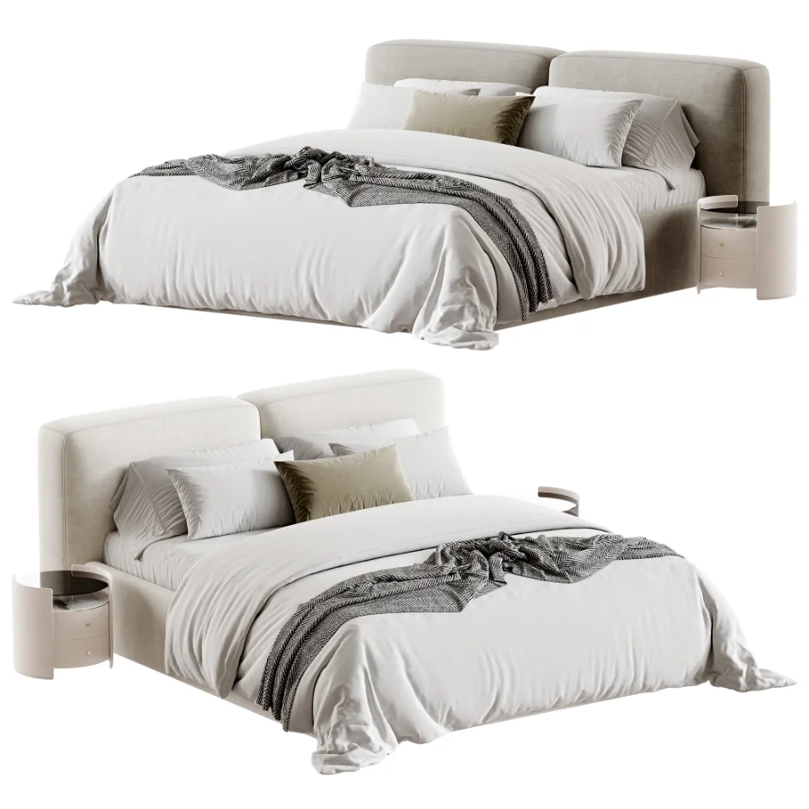 Ren bed with lifting mechanism Image 1