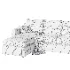 Modern Modular Sectional Sofa With Chaise Lounge – Fabric Upholstery - Thumbnail 4